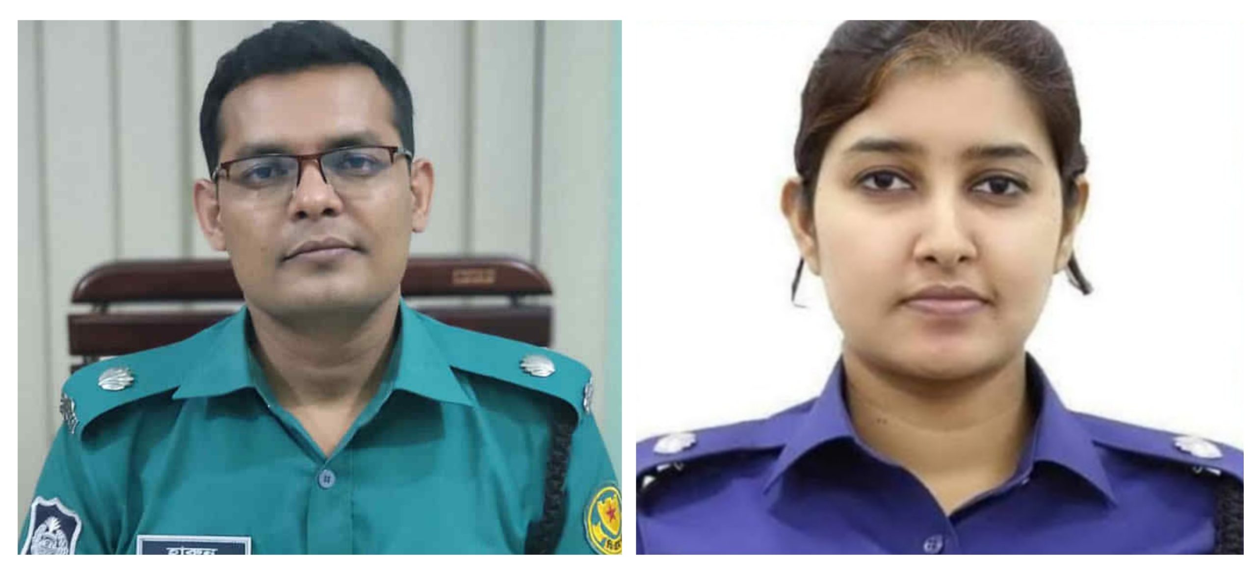 এডিসি হারুন এবং সানজিদা দুজনেরই গন্তব্য রংপুর