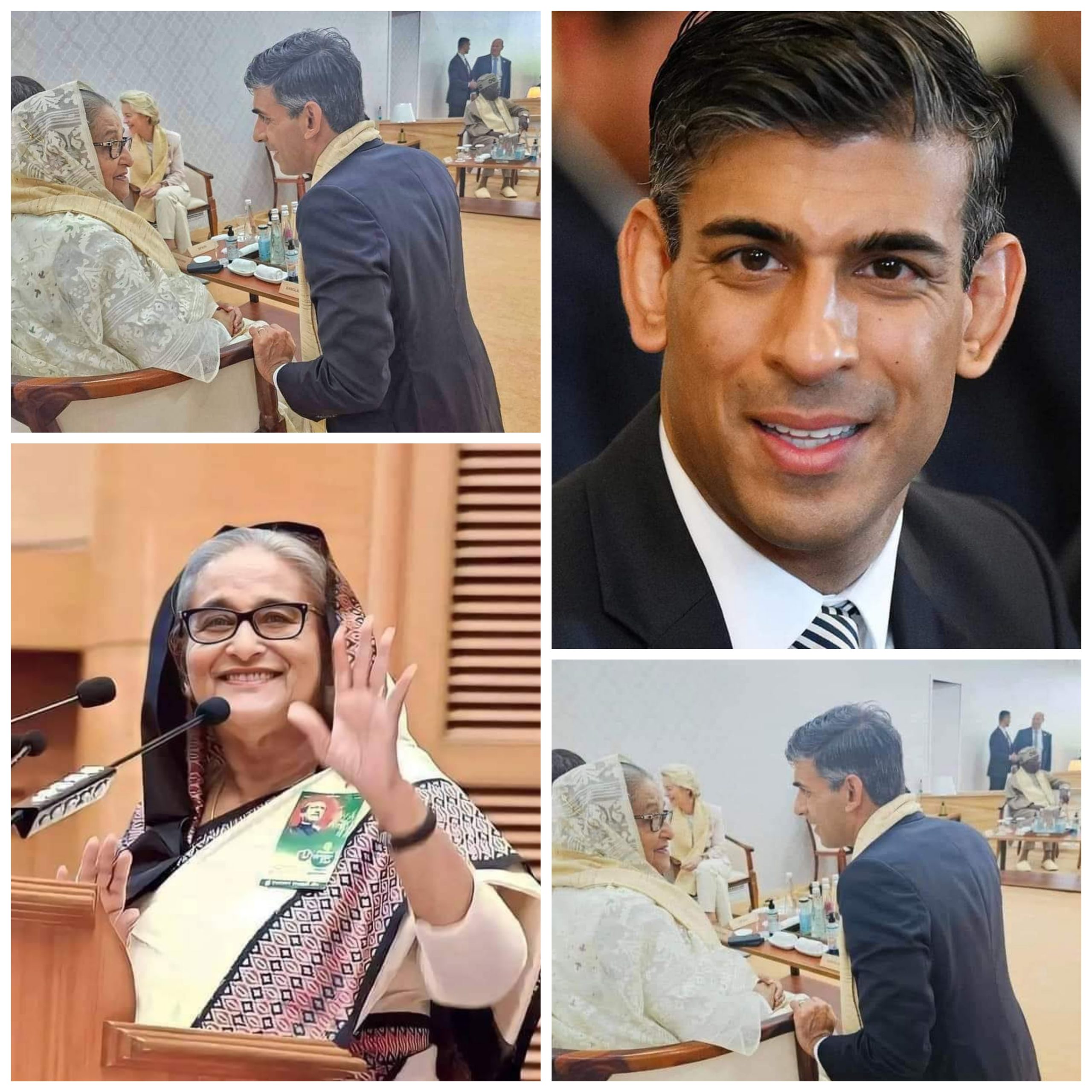 দুই প্রধানমন্ত্রীর বিরল কুশল বিনিময়