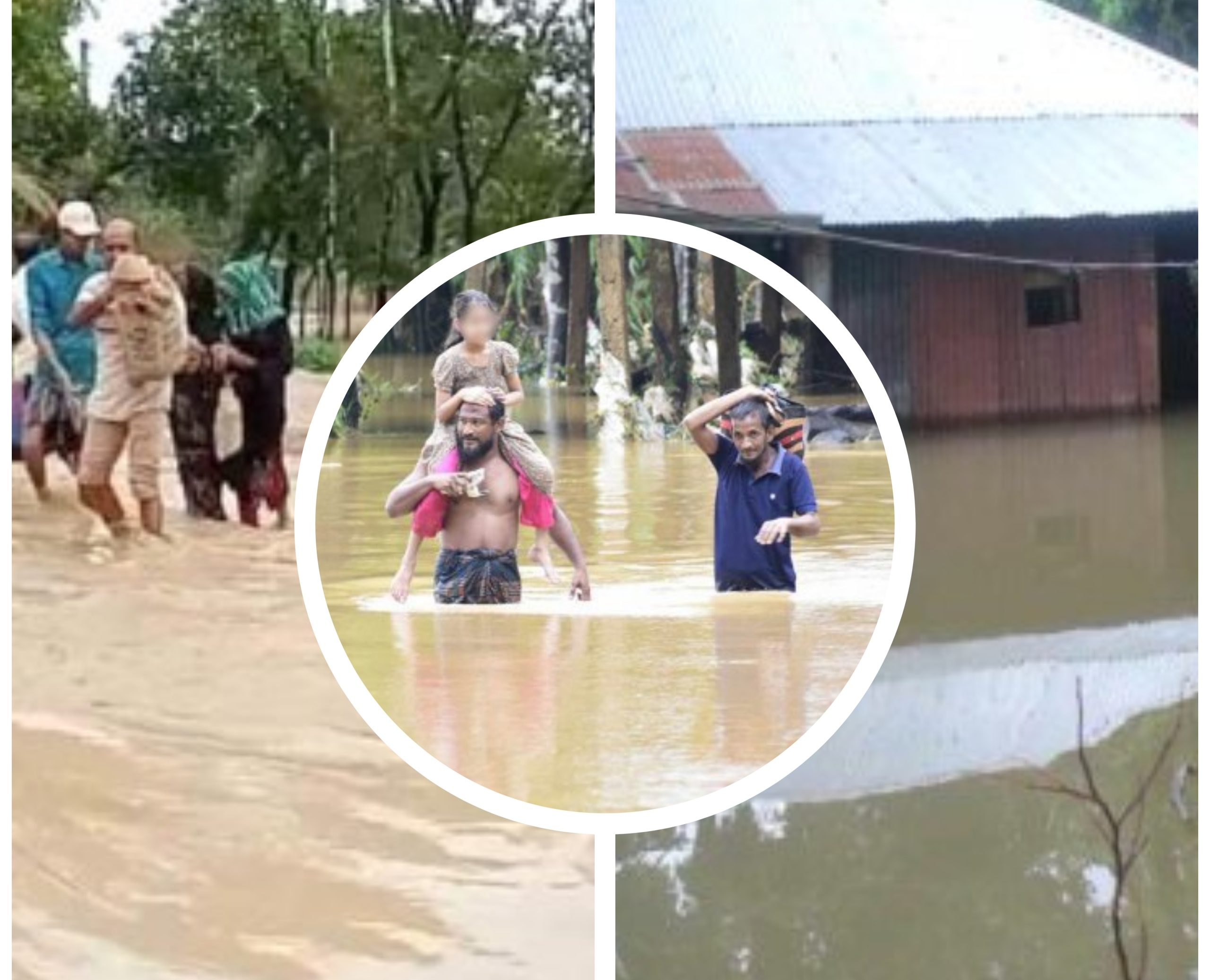 সিলেট মহানগর এলাকা প্লাবিত হওয়ার ভয়