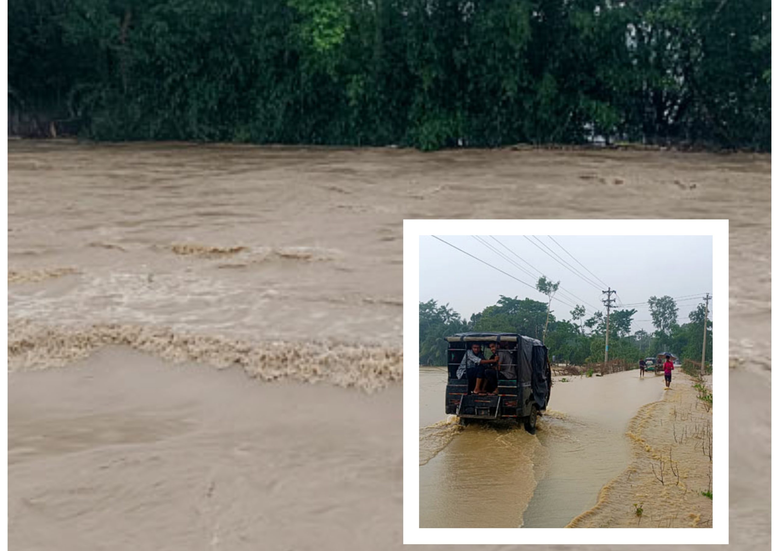 সিলেট-বাগেরহাটে বন্যা পরিস্থিতির অবনতি